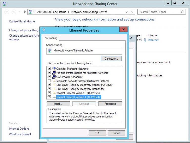 Assign Failover IP On Virtual Machines VM From HyperV Windows Server